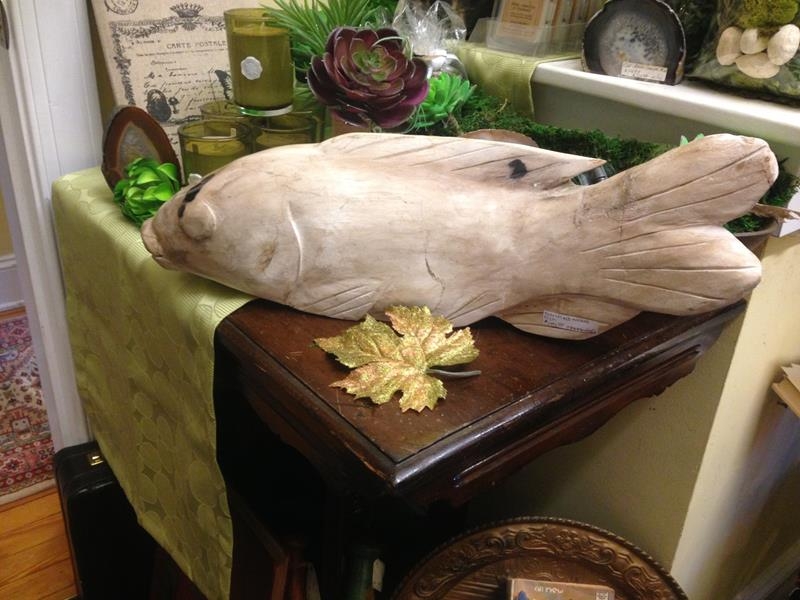 petrified wood fish